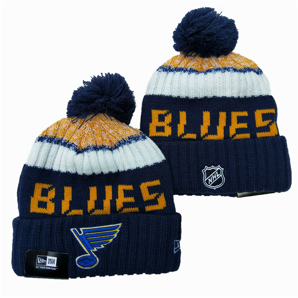 St. Louis Blues Knit Hats 002